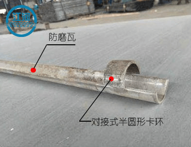 防磨瓦卡環(huán)有幾種？2對接式